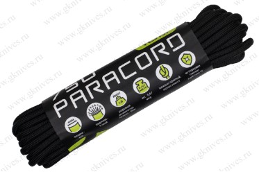 Паракорд 750 BLACK 10м арт.0629.106