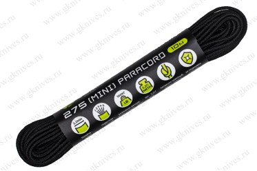 Паракорд (mini) 275 BLACK 10м арт.0629.75