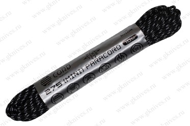 Паракорд (mini) Reflective 275 BLACK 10м арт.0629.109