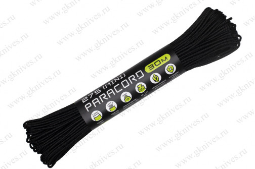 Паракорд (mini) 275 BLACK 30м арт.0629.76