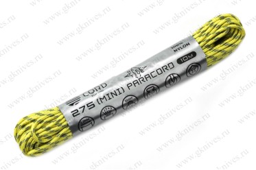 Паракорд (mini) Reflective 275 LEMON 10м арт.0629.167