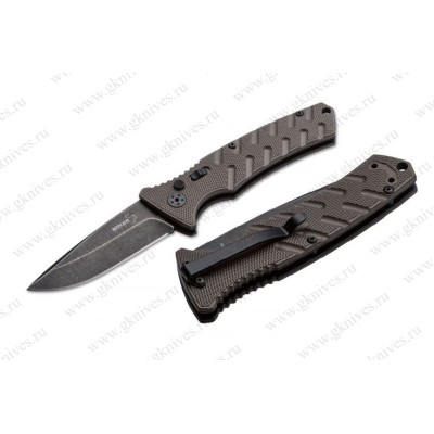 Автоматический нож Boker 01BO424 Strike Coyote Spearpoint арт.0506.02