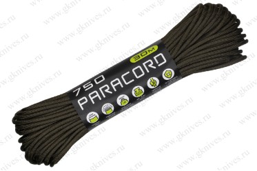 Паракорд 750 ARMY GREEN 30м арт.0629.105