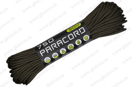 Паракорд 750 ARMY GREEN 30м арт.0629.105
