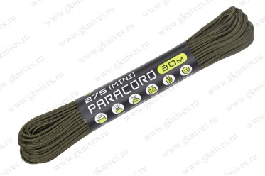 Паракорд (mini) 275 ARMY GREEN 30м арт.0629.74