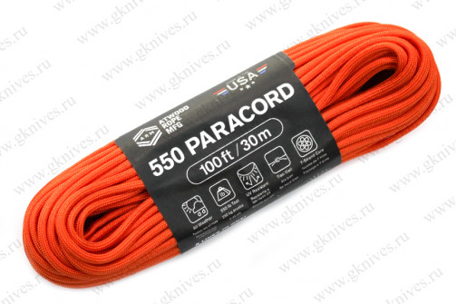 Паракорд 550 ATWOODROPE 30м (burnt orange) арт.0646.18