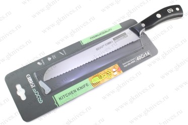 НОЖ КУХОННЫЙ QXF R-4238 ХЛЕБНЫЙ арт.0634.35