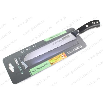 НОЖ КУХОННЫЙ QXF R-4238 ХЛЕБНЫЙ арт.0634.35