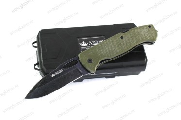 Складной нож Ute 440C BlackWash Green
