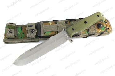 Нож выживания Survivalist X AUS-8 TacWash Green G10