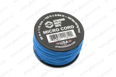 Микрокорд ATWOODROPE 38м (blue) арт.0646.37