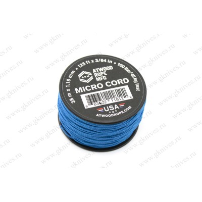 Микрокорд ATWOODROPE 38м (blue) арт.0646.37