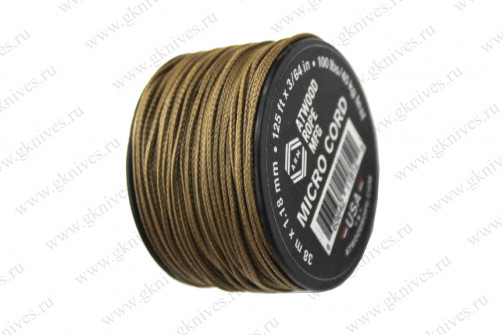 Микрокорд ATWOODROPE 38м (coyote) арт.0646.48