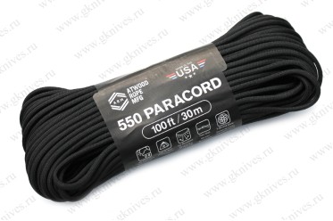 Паракорд 550 Atwoodrope 30м (black) арт.0646.55