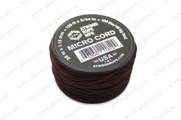 Микрокорд ATWOODROPE 38м (maroon) арт.0646.51