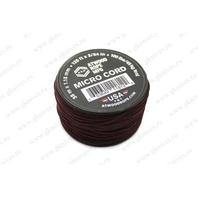 Микрокорд ATWOODROPE 38м (maroon) арт.0646.51