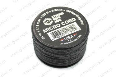 Микрокорд ATWOODROPE 38м (graphite) арт.0646.52