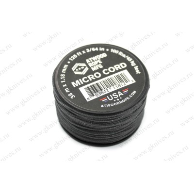Микрокорд ATWOODROPE 38м (graphite) арт.0646.52