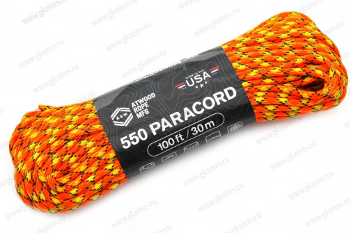 Паракорд 550 Atwoodrope 30м (atomic) арт.0646.111