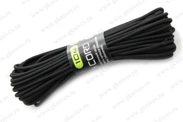 Паракорд Elastic Nylon Shock 3мм (10м Black) арт.0629.224