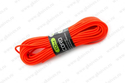 Паракорд Elastic Nylon Shock 3мм (10м Neon Orange) арт.0629.225
