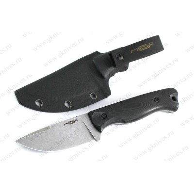 Нож Fang black stonewashed арт.0440.38