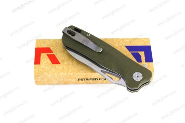Складной нож Petrified Fish Bunta PF868 GRMS арт.0668.20
