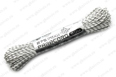 Паракорд (mini) Reflective 275 White 30м арт.0629.220