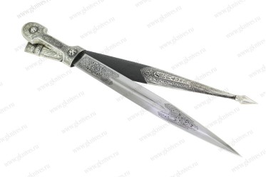 Кавказский кинжал Ирбис (кожа) №2 арт.0947.146