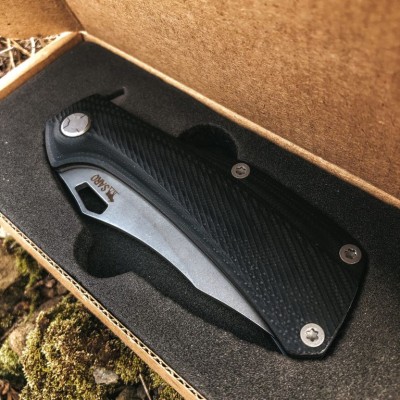 Нож складной САРО СКОРПИОН EVO BOWIE (ЧЕРНЫЙ) арт.0638.14