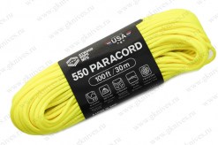 Паракорд 550 ATWOODROPE 30м (neon yellow) арт.0646.11