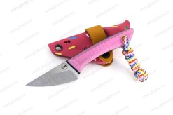 Нож Киридаши сталь VG-10, G10 розовый арт.1642026