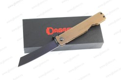 Нож складной Daggerr Хигоноками / Higonokami коричневый, черный клинок арт.5062026