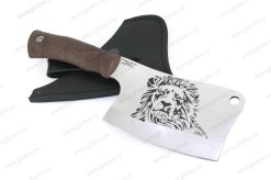 Тяпка для мяса КОК-1 сталь 65х13, эластрон, коричневый арт.2742026