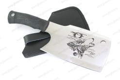 Тяпка для мяса КОК-3 сталь 65х13, эластрон, черный арт.2782026