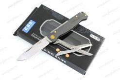 Складной нож SanRenMu Partner Scissors PT721-SK сталь 12C27, рукоять сталь