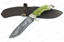 Нож Скиф дамаск, динозавр арт.0947.40