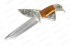 Сувенирный нож Орел (серебро) арт.4342026