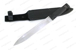 Нож Горец-1 сталь 65х13, рукоять резина арт.3822026