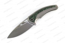 Складной нож Whale M390 Jungle Wear carbon