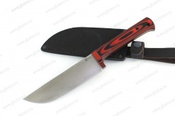 Нож Узбекский 95х18, рукоять G10 (черно-красный) арт.0947.278